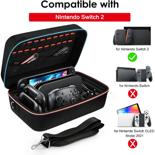 All‑in‑One Protective Travel Case for Gaming Console & Accessories