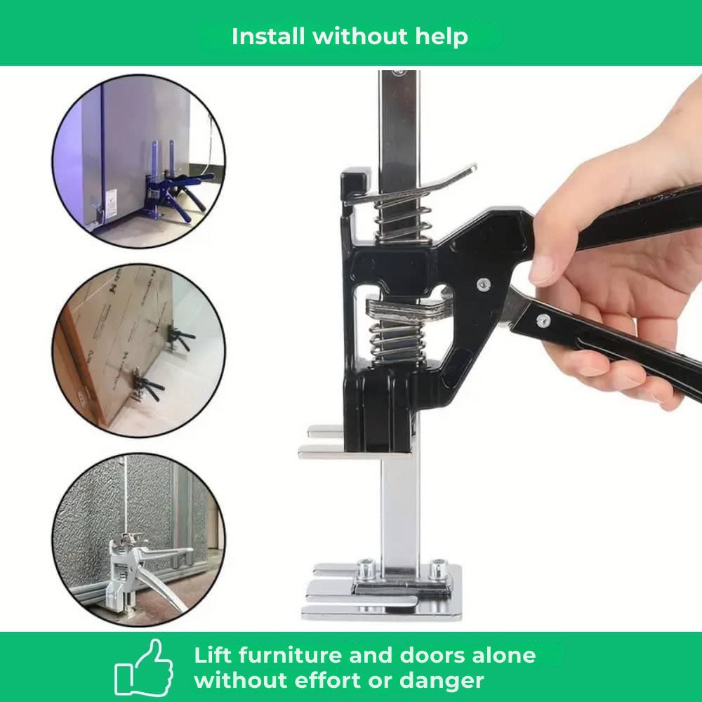 Multifunction manual jack for easy installation and lifting