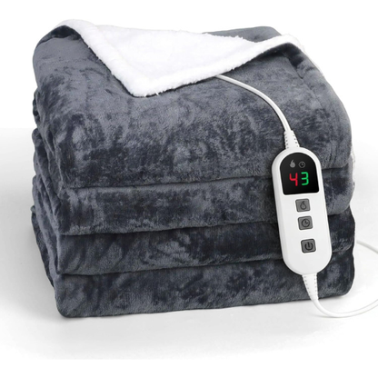 Ultra‑Soft Electric Heated Blanket for Cozy Full‑Body Warmth
