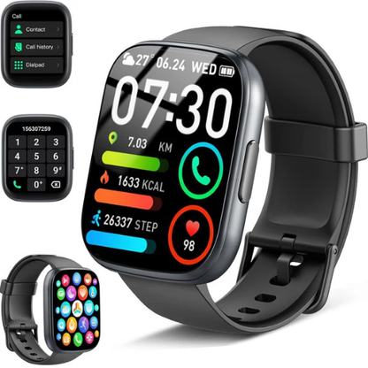 SmartWatch – Multifunction smartwatch with Bluetooth calls and health tracking