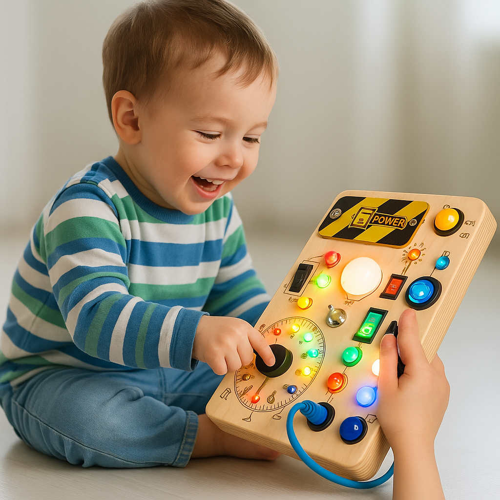 Montessori - Play Board for Happy, Curious Children