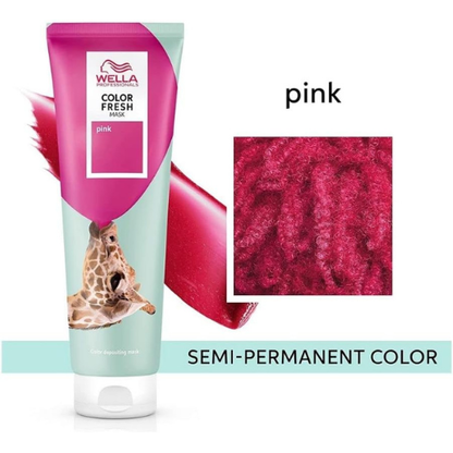 Vibrant Color‑Refreshing Hair Mask Duo – Semi‑Permanent Pink (2 x 150 ml)