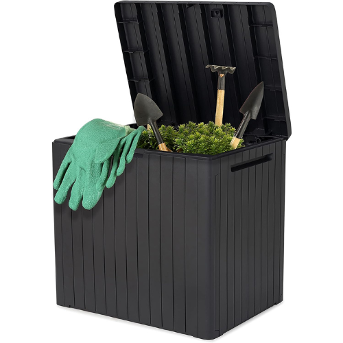 Compact Outdoor Storage Box for Small Spaces