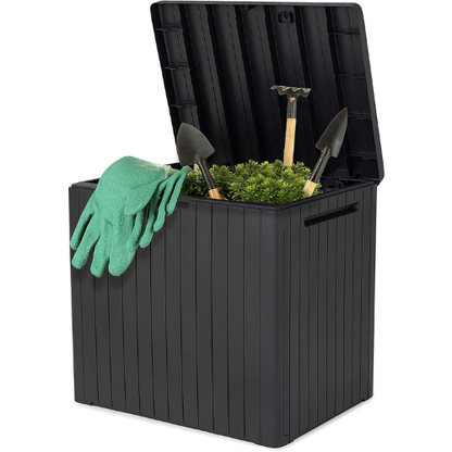 Compact Outdoor Storage Box for Small Spaces