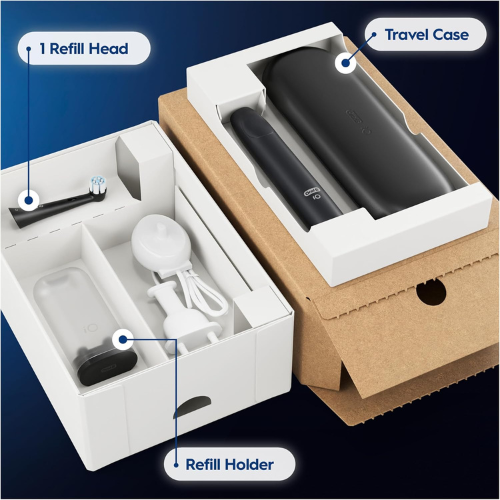 Electric Toothbrush – iO2 Model for Gentle & Effective Plaque Removal