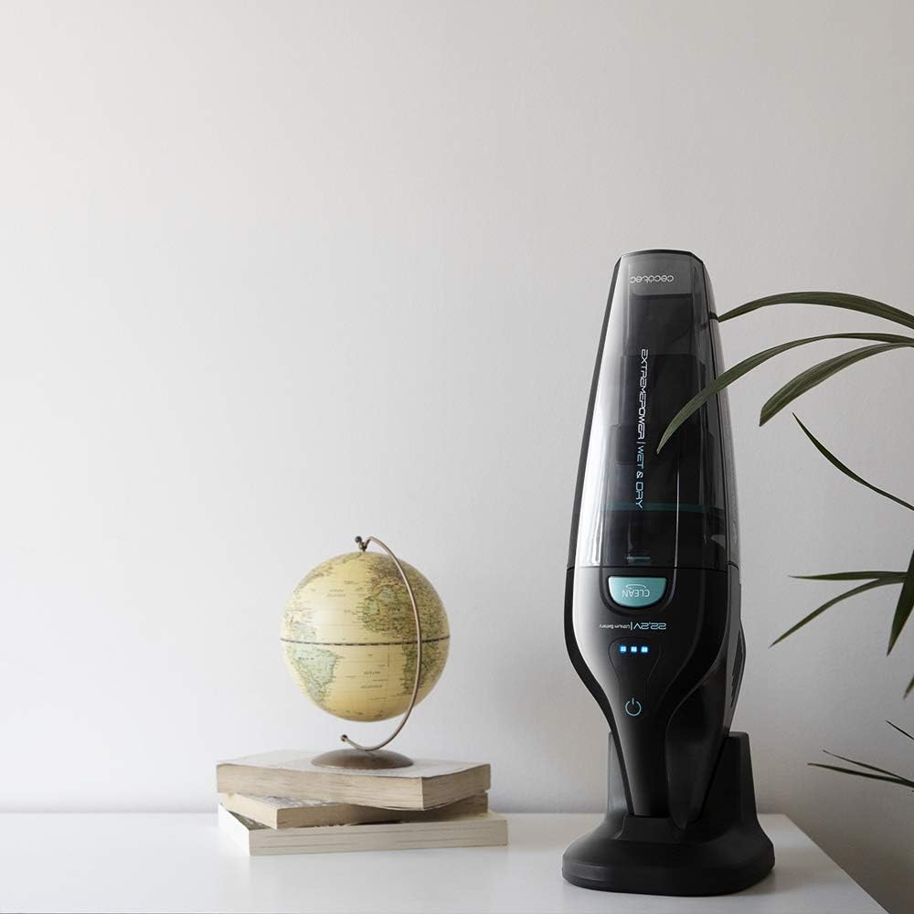 Handheld Vacuum Cleaner – Cyclonic Power & Long Battery Life (Dry & Wet Cleaning)