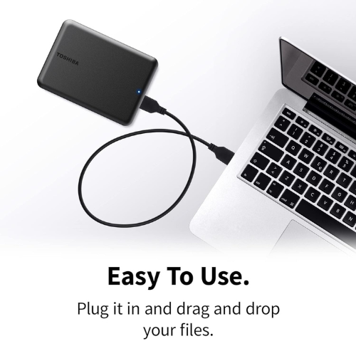 Portable High‑Capacity External Hard Drive for Everyday Storage Needs