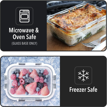 Glass Meal Prep & Storage Container Set – 20‑Piece Collection