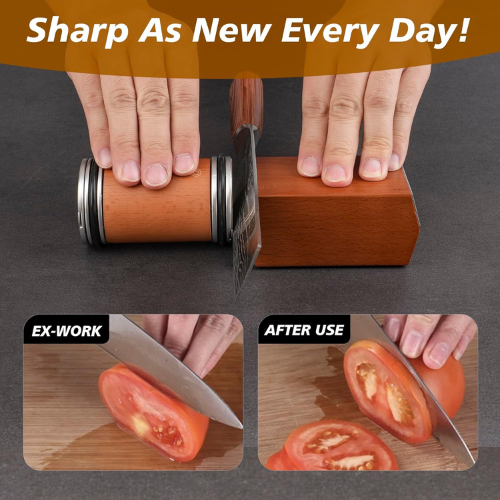 Premium Rolling Knife Sharpener for Effortless Precision
