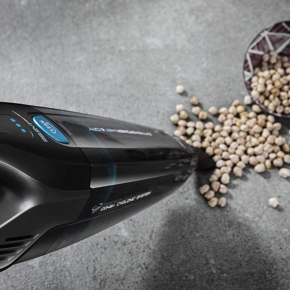 Handheld Vacuum Cleaner – Cyclonic Power & Long Battery Life (Dry & Wet Cleaning)