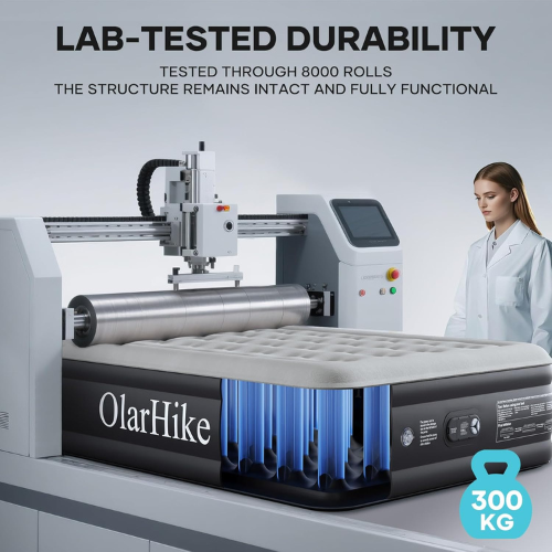 Premium Self‑Inflating Double Air Mattress for Home & Outdoor Comfort