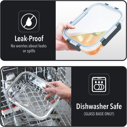 Glass Meal Prep & Storage Container Set – 20‑Piece Collection