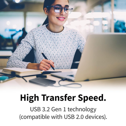 Portable High‑Capacity External Hard Drive for Everyday Storage Needs