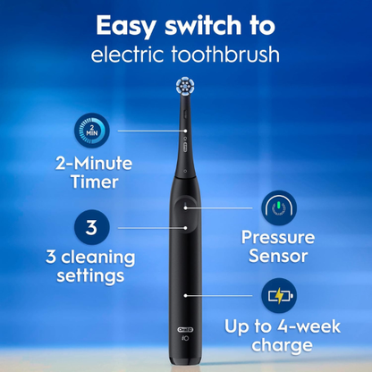 Electric Toothbrush – iO2 Model for Gentle & Effective Plaque Removal