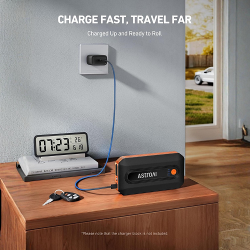 Compact High‑Power Car Jump Starter for Quick, Safe Engine Boosts