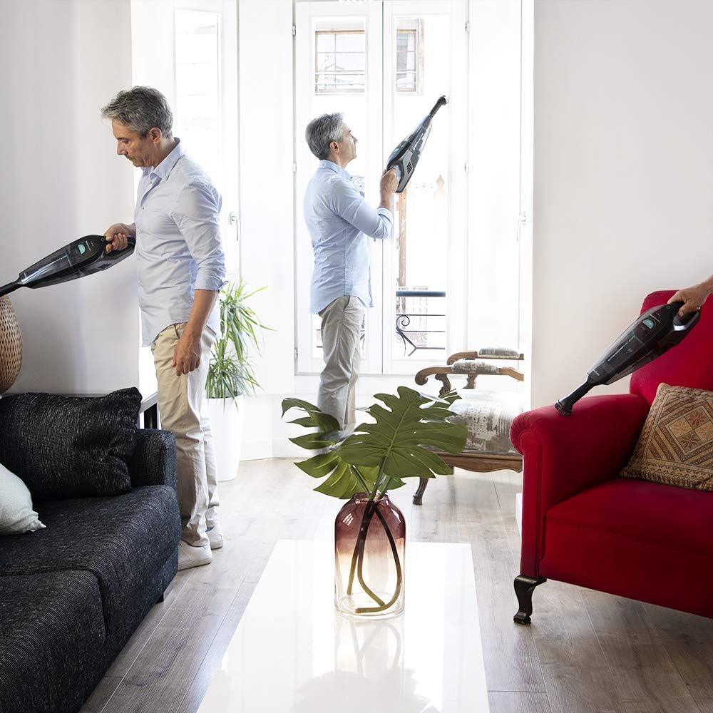 Handheld Vacuum Cleaner – Cyclonic Power & Long Battery Life (Dry & Wet Cleaning)