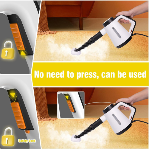 High‑Pressure Handheld Steam Cleaner for Deep Home Cleaning