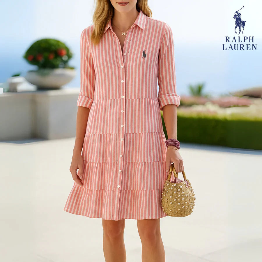 Striped Shirt Dress – Casual Elegance – R&L™ Summer Collection