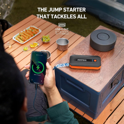 Compact High‑Power Car Jump Starter for Quick, Safe Engine Boosts
