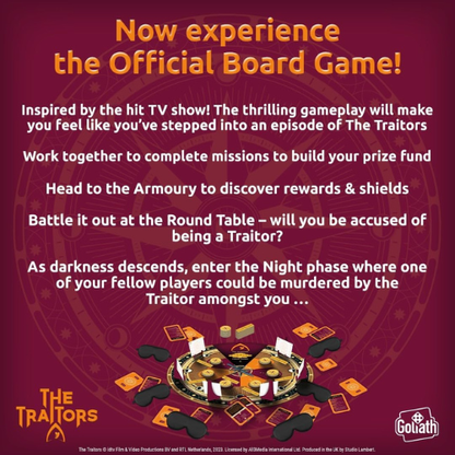 The Traitors – Strategic Party Board Game (4–6 Players)