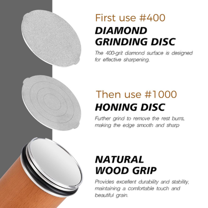 Premium Rolling Knife Sharpener for Effortless Precision