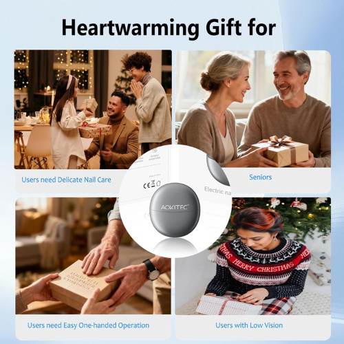 Electric Nail Clipper with Safe & Gentle Precision