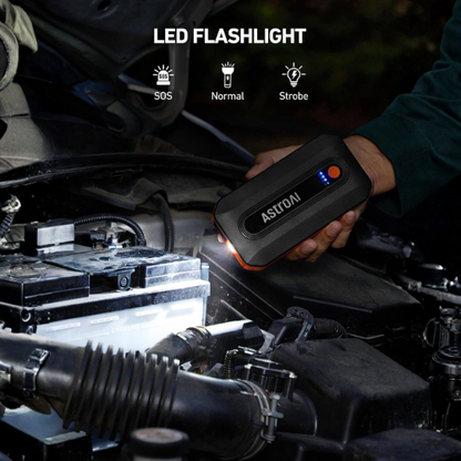 Compact High‑Power Car Jump Starter for Quick, Safe Engine Boosts