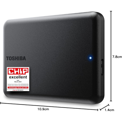 Portable High‑Capacity External Hard Drive for Everyday Storage Needs