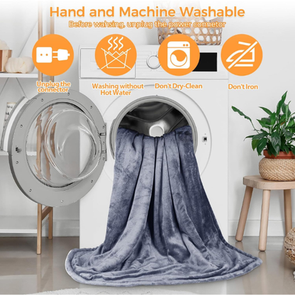 Large Heated Comfort Blanket – 160×130 cm