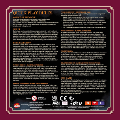 The Traitors – Strategic Party Board Game (4–6 Players)