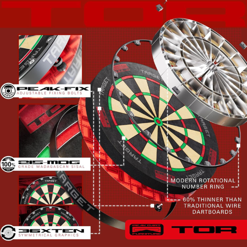 Premium Steel Tip Dartboard for Professional‑Level Play