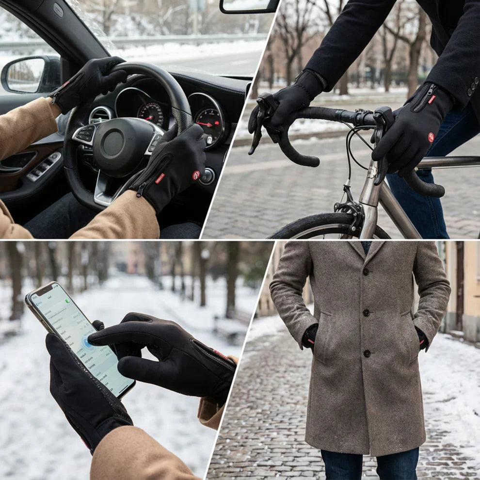 Aura - Warm, Waterproof & Touchscreen Gloves