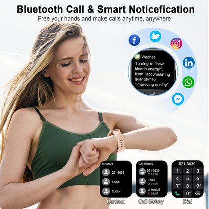 SmartWatch – Multifunction smartwatch with Bluetooth calls and health tracking