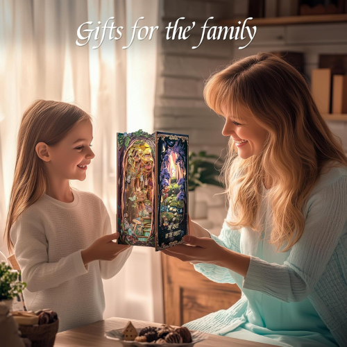 Enchanted Forest Book Nook – DIY Miniature Woodland Scene