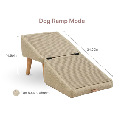 PawRest® - Dog ramp + pouffe