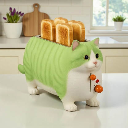 KittyToast Toaster – A purr-fect breakfast treat!