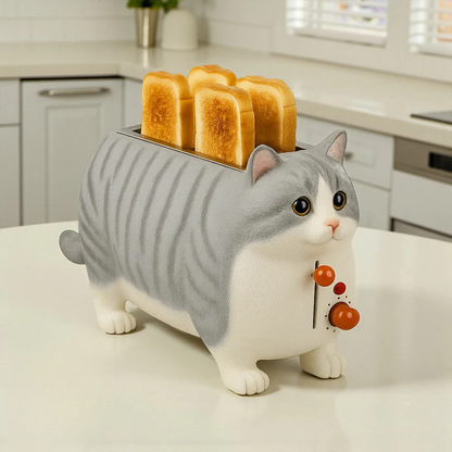 KittyToast Toaster – A purr-fect breakfast treat!