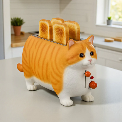 KittyToast Toaster – A purr-fect breakfast treat!