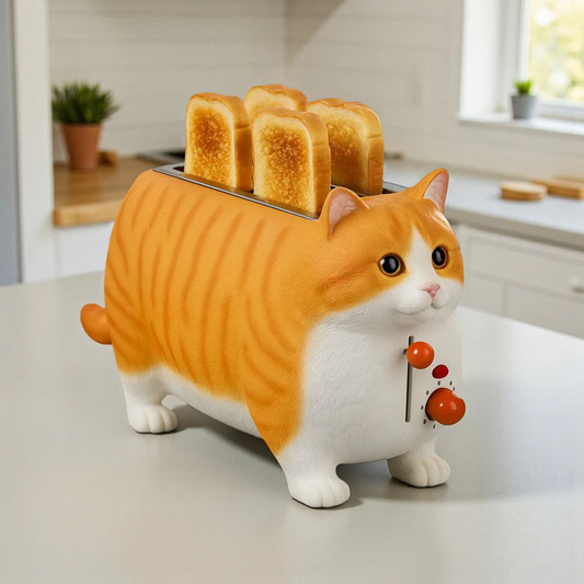 KittyToast Toaster – A purr-fect breakfast treat!