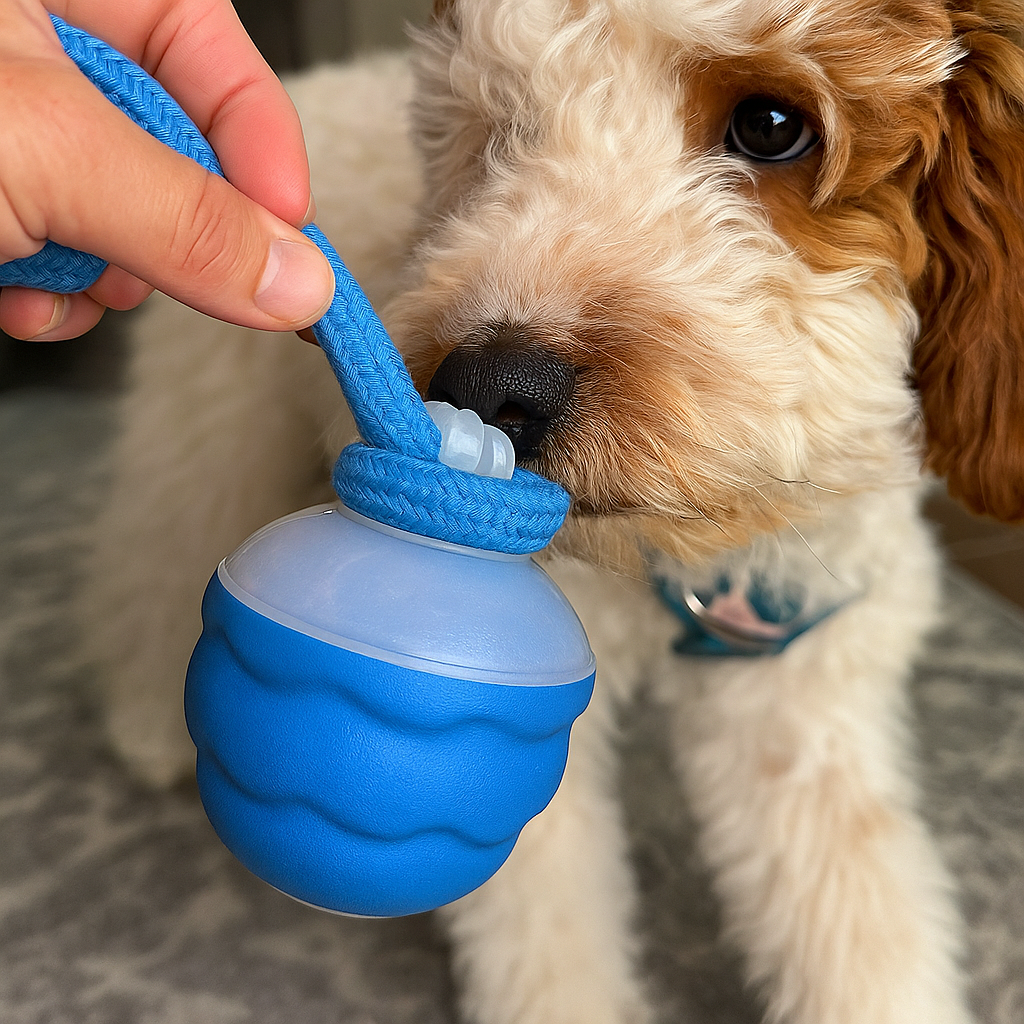 Raspberry Ball - Interactive Dog Toy