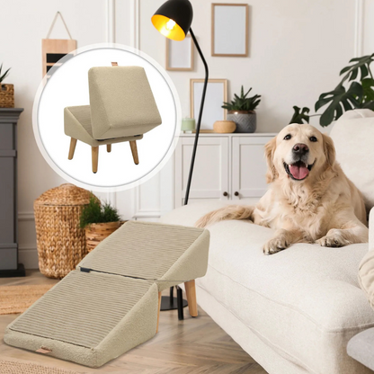 PawRest® - Dog ramp + pouffe