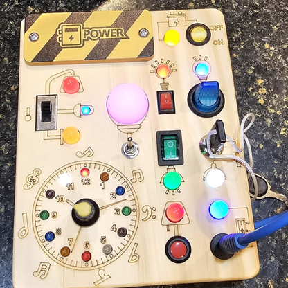 Montessori - Play Board for Happy, Curious Children