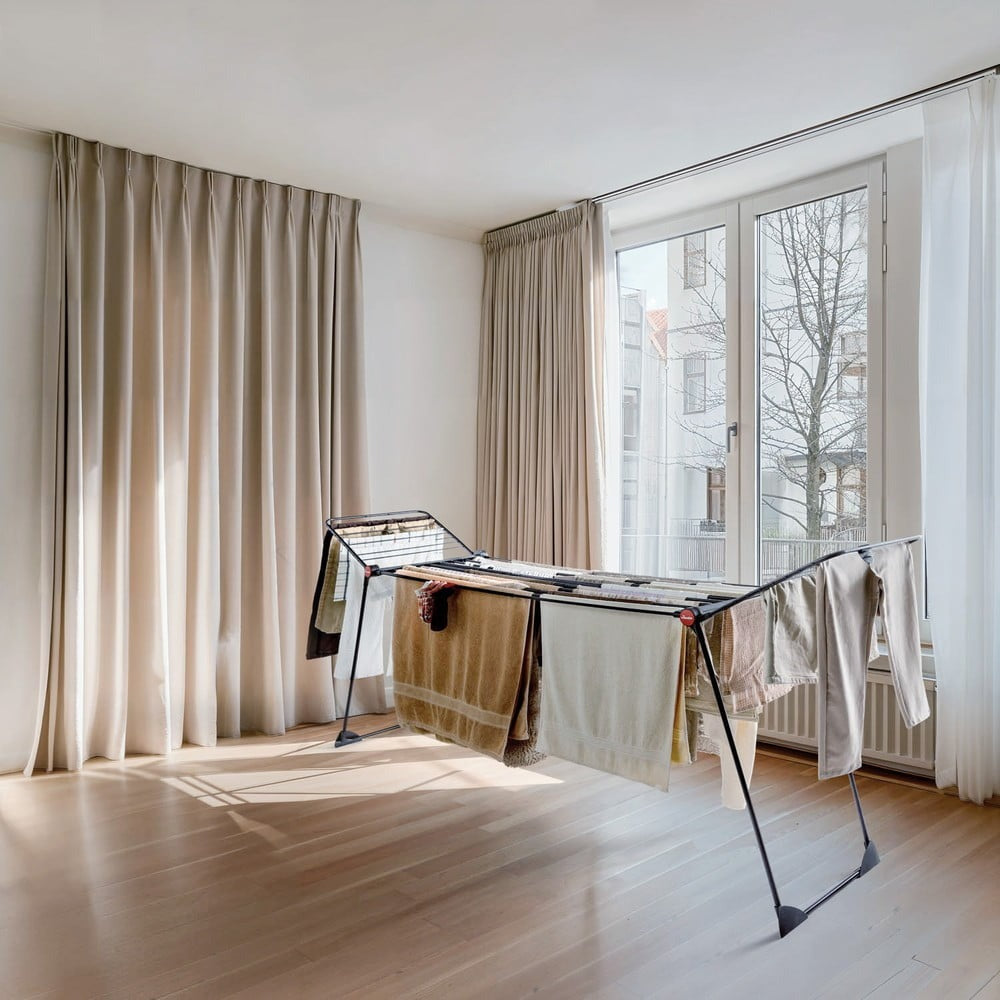 Vileda Infinity Flex® Indoor Clothes Airer, XXL Lines over 2 Metres, Stable and Robust, Practical Transport