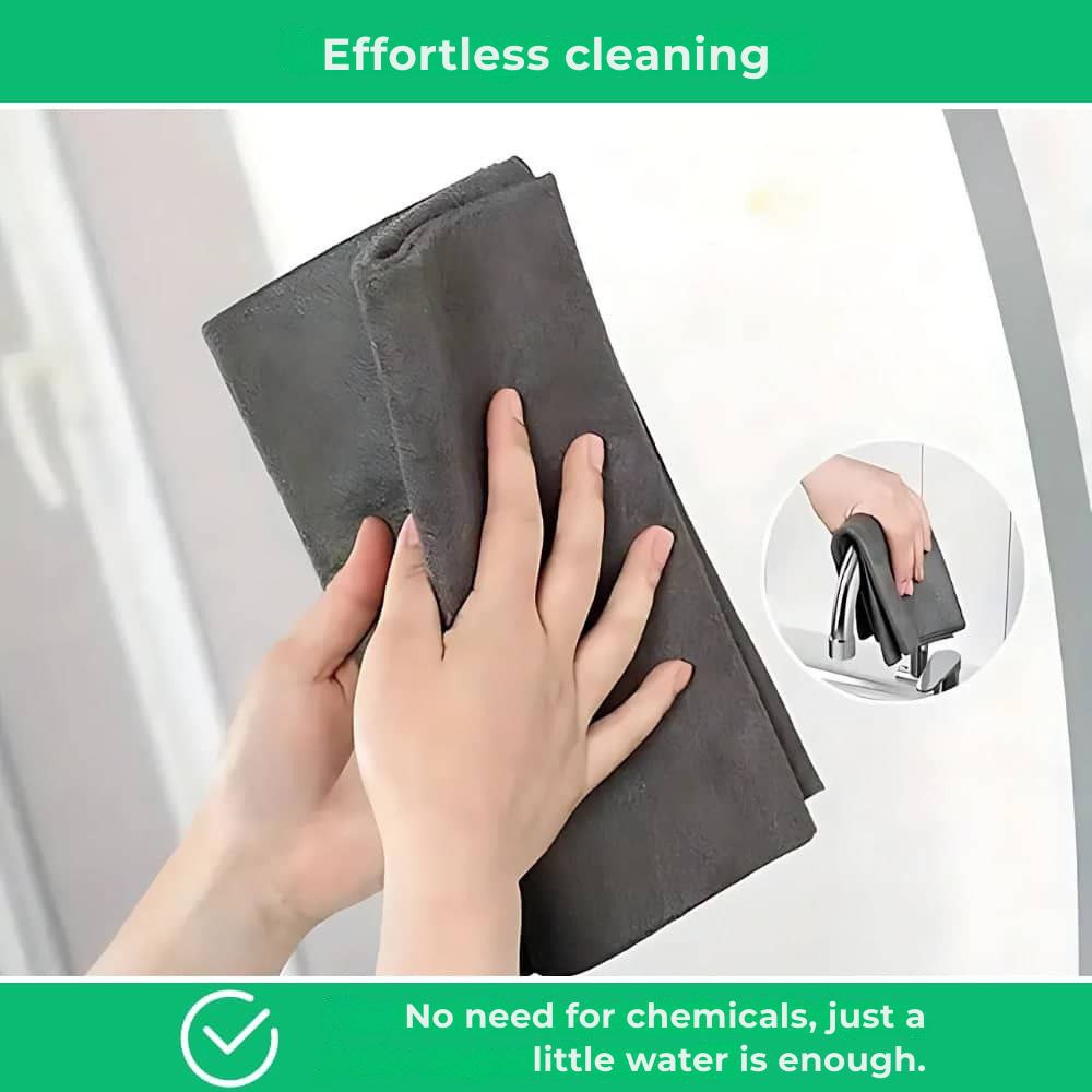 MagicClean - Ultra-absorbent anti-limescale nanofibre cloth