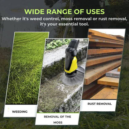 The Lawnmower Head Has 6 Branches Intertwined With Strong Steel Wire