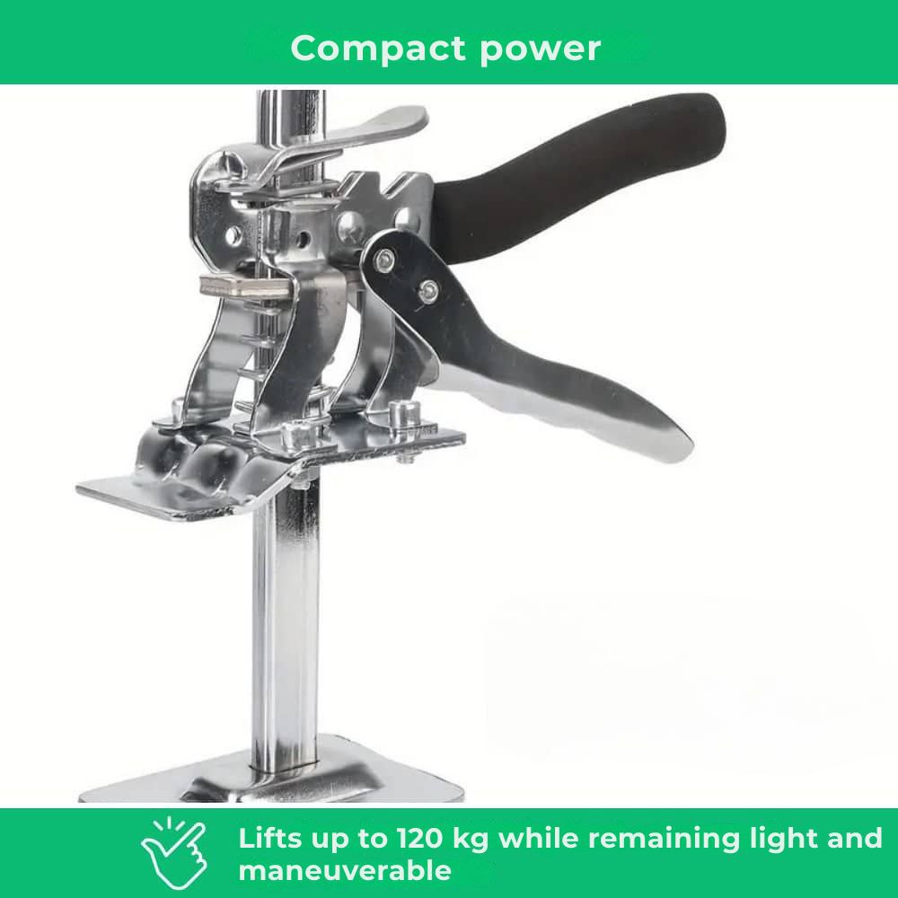 Multifunction manual jack for easy installation and lifting