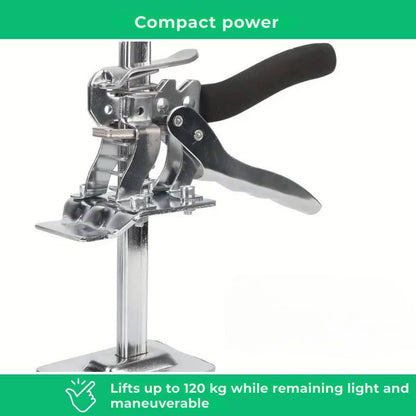 Multifunction manual jack for easy installation and lifting