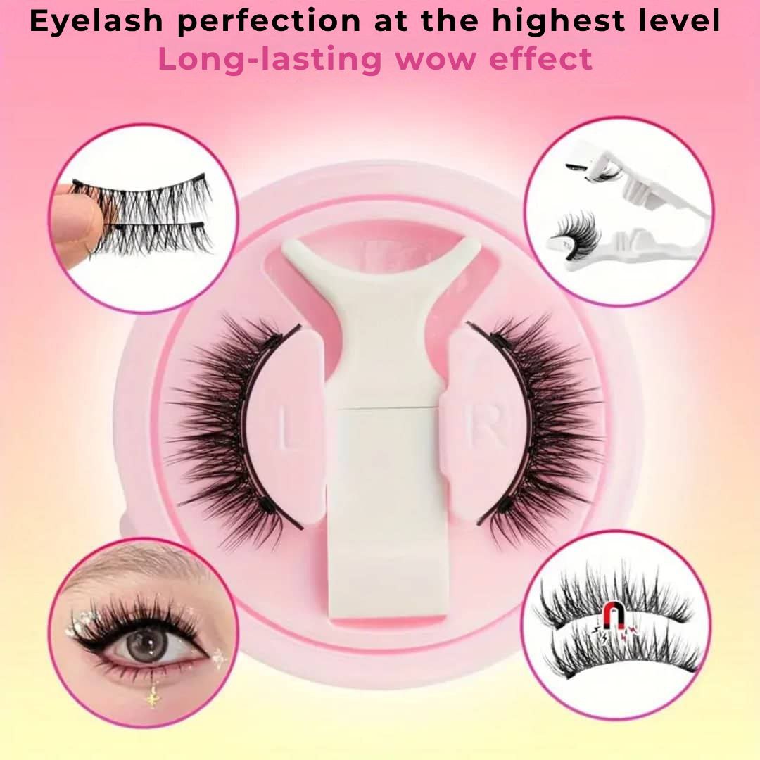 Lumoshe - Magnetic, fluffy false eyelashes