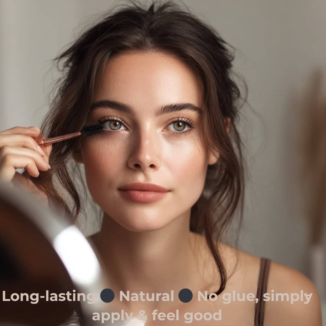 Lumoshe - Magnetic, fluffy false eyelashes