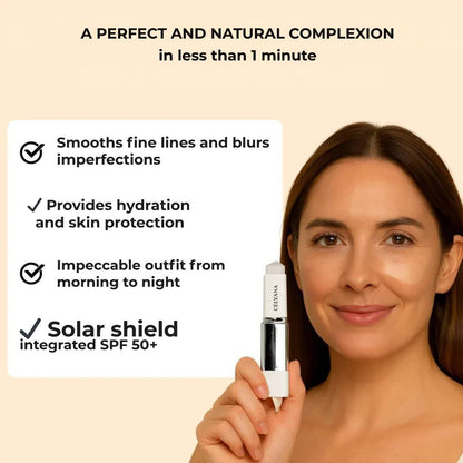 2-in-1 foundation with built-in brush